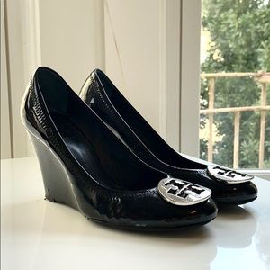 Tory Burch Patent Leather 4“ Wedge